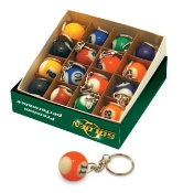 Ball key chains-numbered